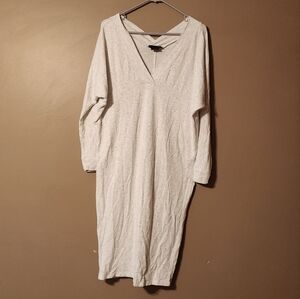 Hatch Maternity  The Visiting Nursing Dress Heather Grey Size Petite EUC